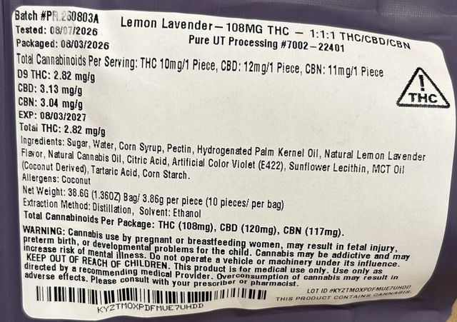 Lemon Lavender Moxie Lemon Lavender Moxie