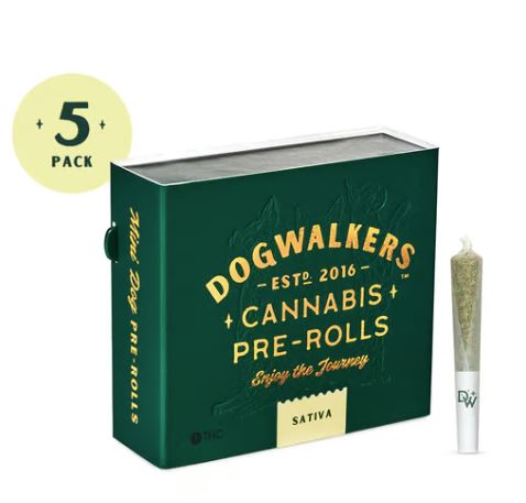 Buy Dogwalkers Pre-Roll Sour Diesel 1.75 g 5 Pk image