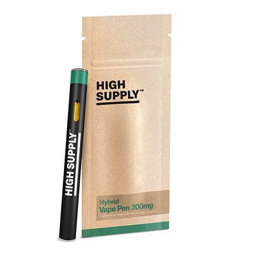 Buy High Supply Vapes Green Lemon Kush 0.3g image