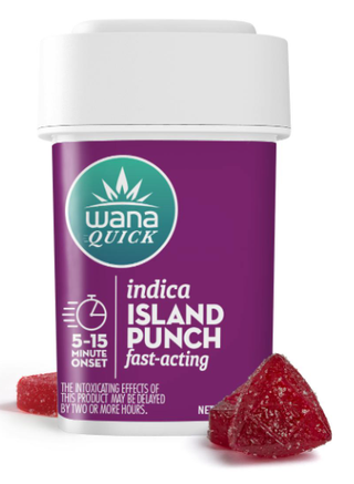 Island Punch | Fast Acting THC Gummies Wana