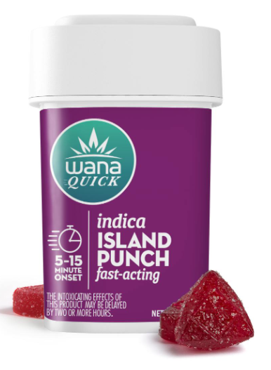 Buy Wana Edibles Island Punch 100mg image