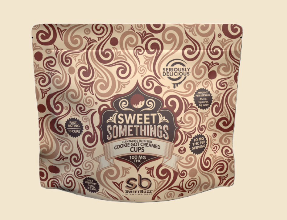 Buy SweetBuzz Edibles Sweet Somethings - Cookie Got Creamed 10pk 100mg image