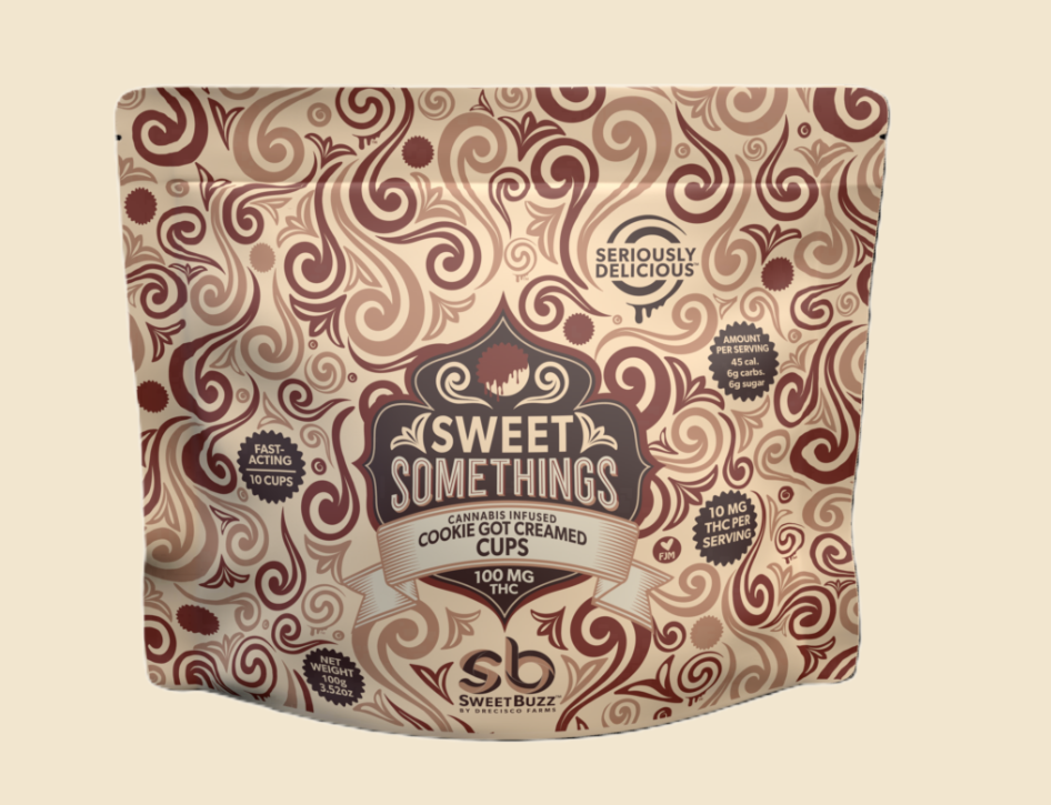 Buy SweetBuzz Edibles Sweet Somethings - Cookie Got Creamed 10pk 100mg image №0