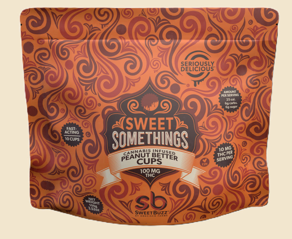 Buy SweetBuzz Edibles Sweet Somethings - Peanut Butter 10pk 100mg image