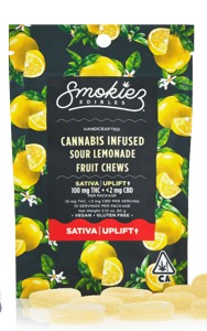 Sour Lemonade UPLIFT Fruit Chews Smokiez Sour Lemonade UPLIFT Fruit Chews Smokiez
