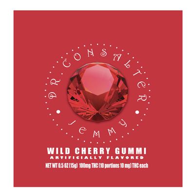Buy Dr. Consalter Edibles Wild Cherry 1pk 100mg image