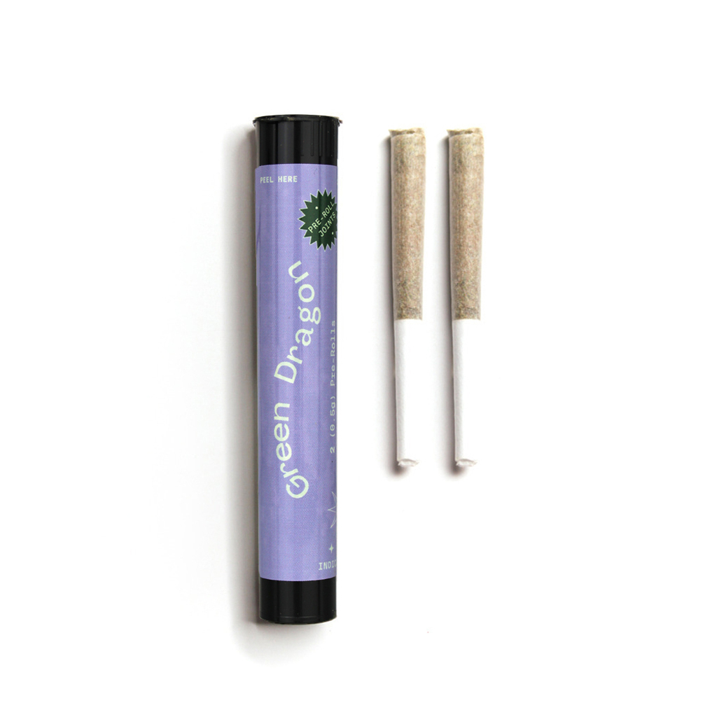 Cherry Punch Preroll 2-Pack Green Dragon