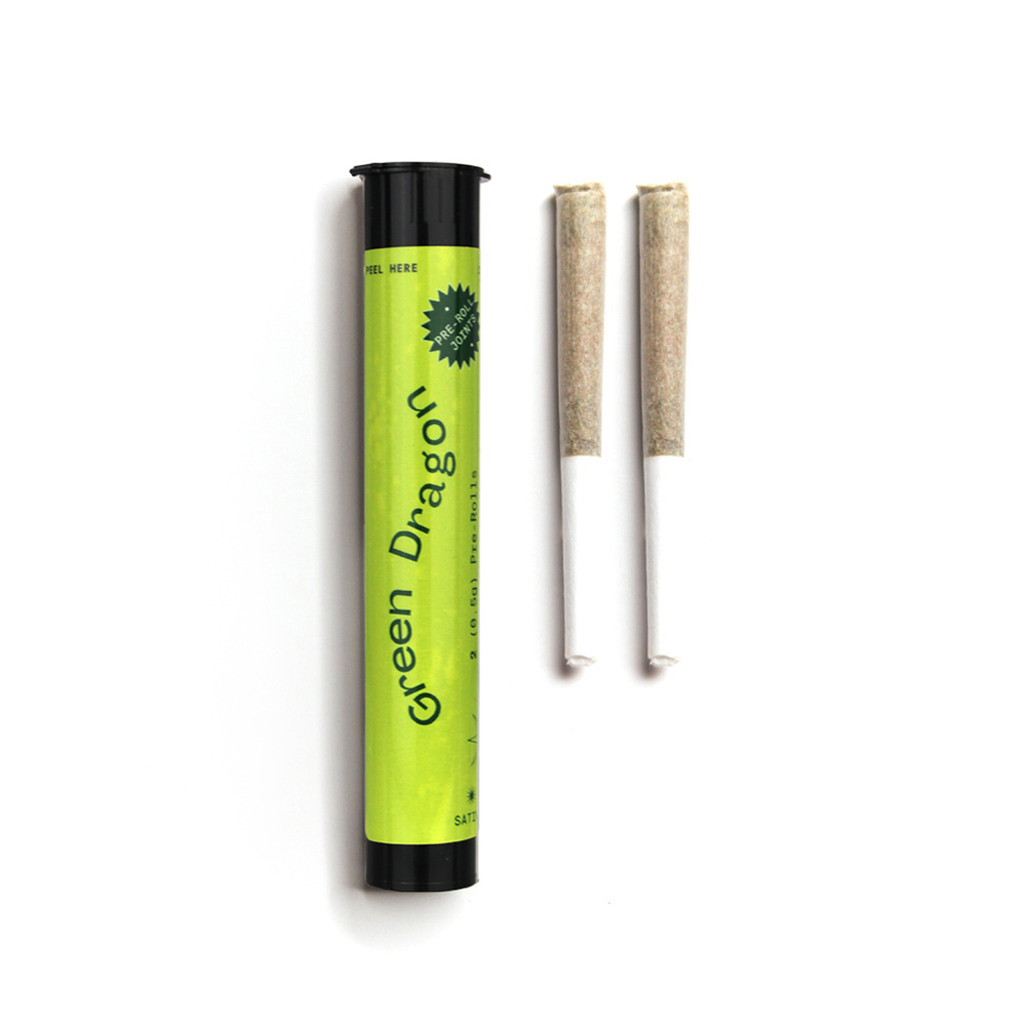 Jah Kush Preroll 2-Pack Green Dragon