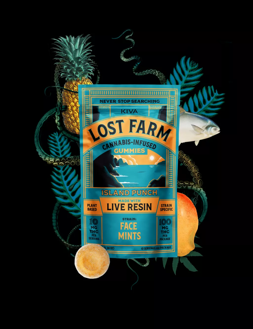 Island Punch (Face Mints) Kiva Lost Farm