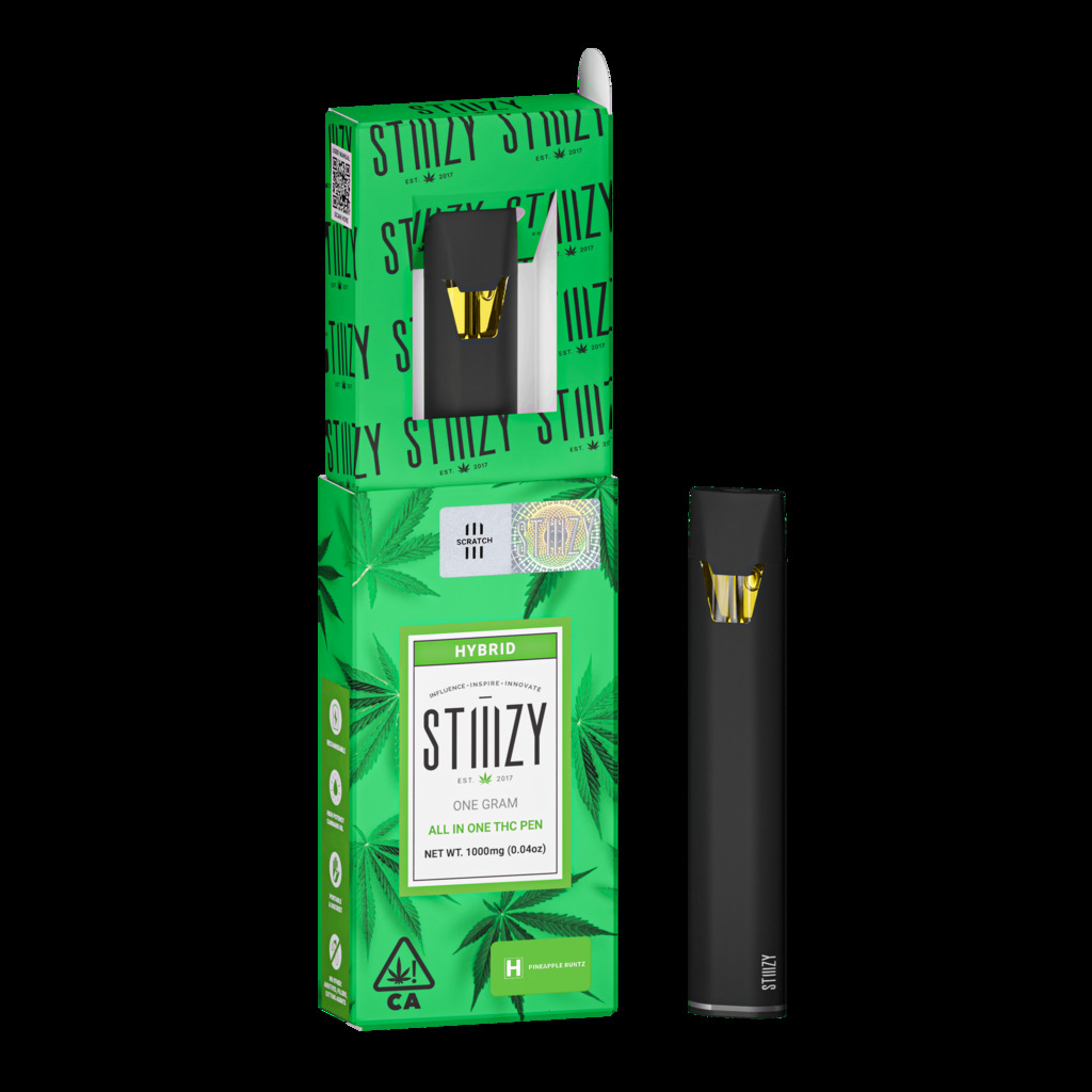 Buy Stiiizy Cartridges Pineapple Runtz 1 g image