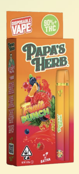 Fruit Punch Disposable Papa's Herb