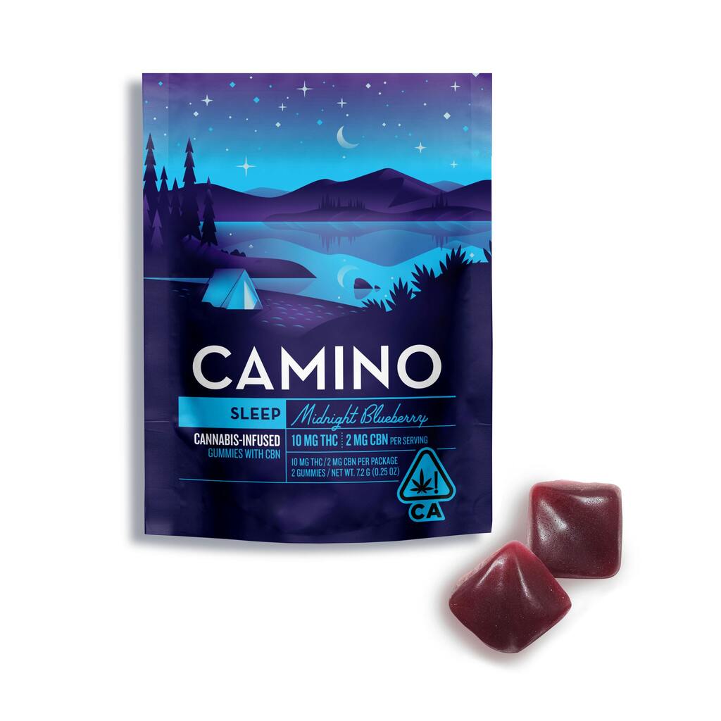 Buy Camino Edibles Midnight Blueberry  5 mg image