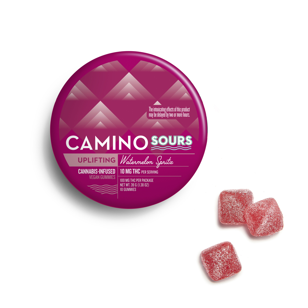 Buy Camino Edible Uplift: Sour Watermelon Spritz 10mg ea image