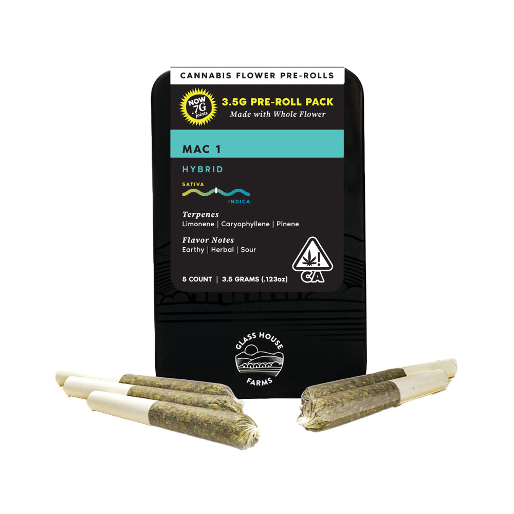 Buy Glass House Pre-Rolls MAC 1 3.5g / 5-Pack image