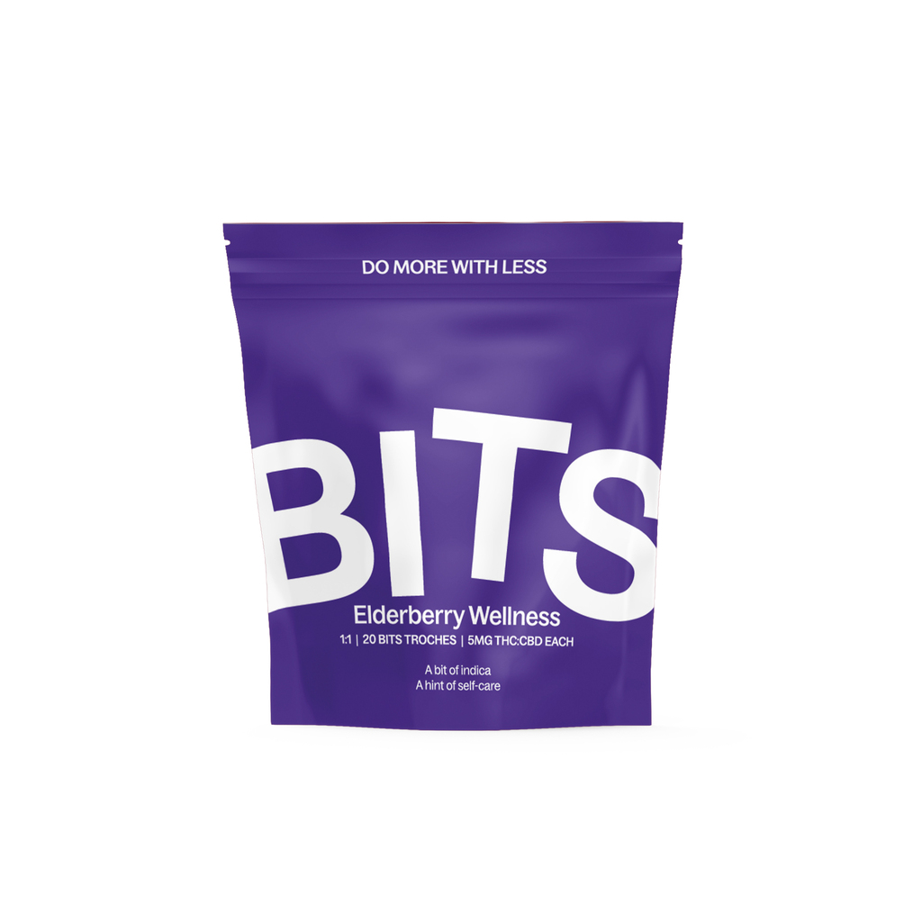 Buy BITS Troches 1:1 Elderberry Wellness 100mg [20pk] image