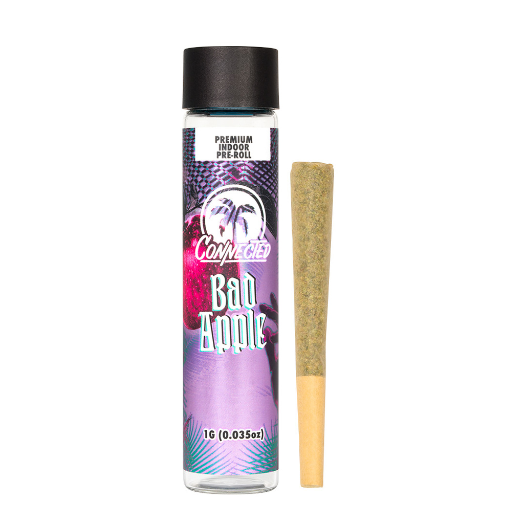 Buy Connected Pre-Rolls Bad Apple 1g image