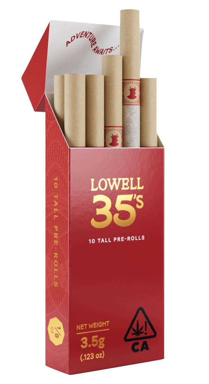 Buy Lowell Herb Co Pre-Rolls Trailblazer 3.5g / 10-Pack image №0