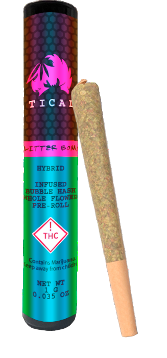 Glitterbomb Infused Preroll Tical