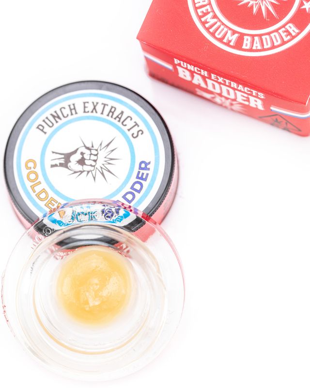 Golden Ice BHO Badder Punch Edibles