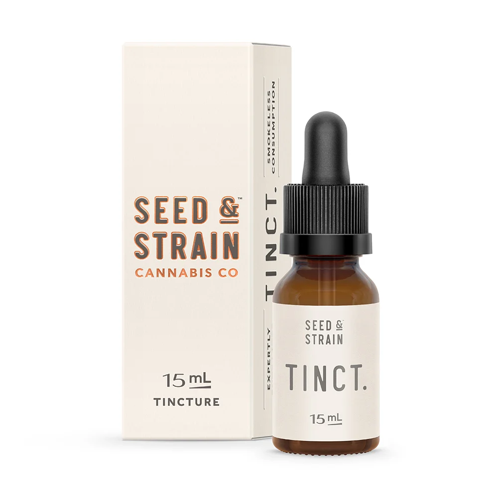 Buy Seed & Strain Tincture Regular Strength Menthol 15ml Tincture image