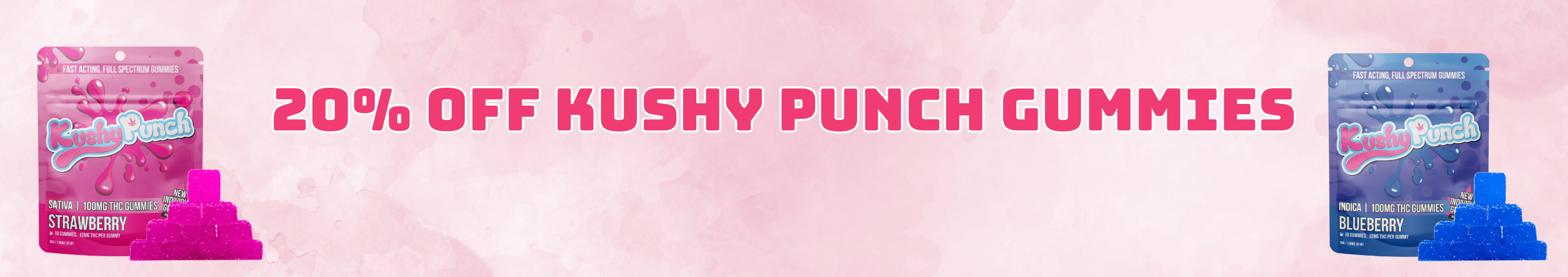 Cannabis Promo, Cannabis Sales, Cannabis Discounts, Cannabis on Sale, 20% off Kushy Punch