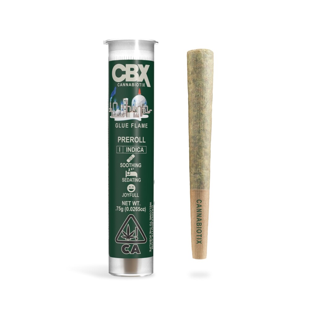 Buy Cannabiotix (CBX) Pre-Rolls Glue Flame 0.75g image