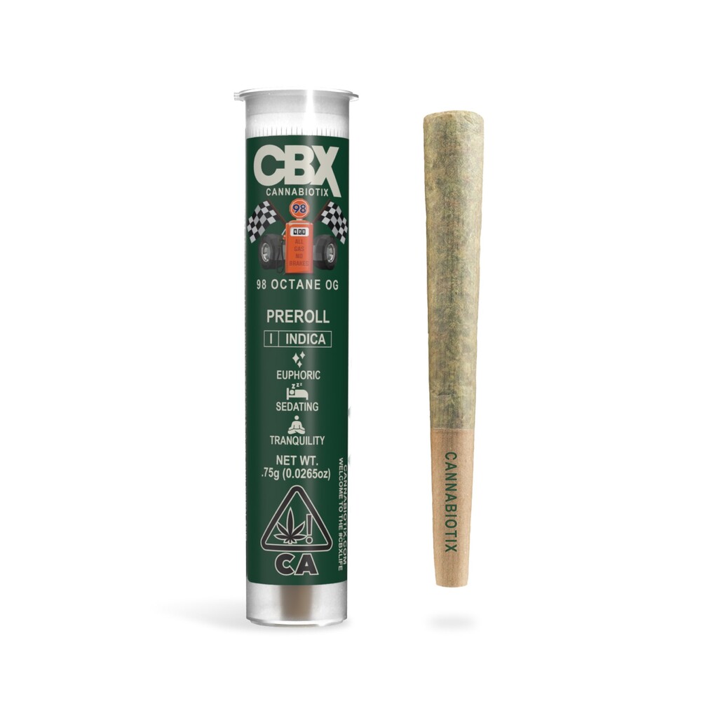 Buy Cannabiotix (CBX) Pre-Rolls 98' Octane 0.75g image