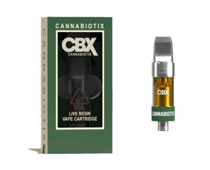 Buy Cannabiotix (CBX) Cartridges Grape Gasby 0.5 gram image №0