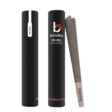 Buy Binske Pre-Roll Double Baked Cake 1 g image