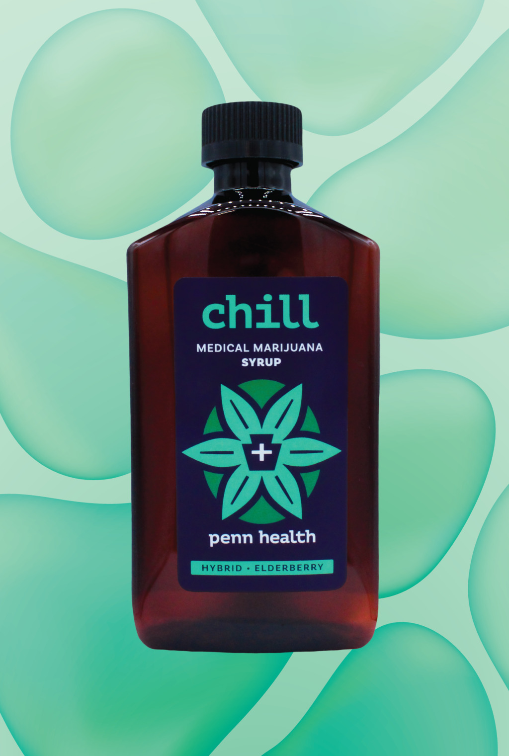 Buy Penn Health Group Wellness Chill PLUS Cannabis Syrup (Elderberry) 250ML image