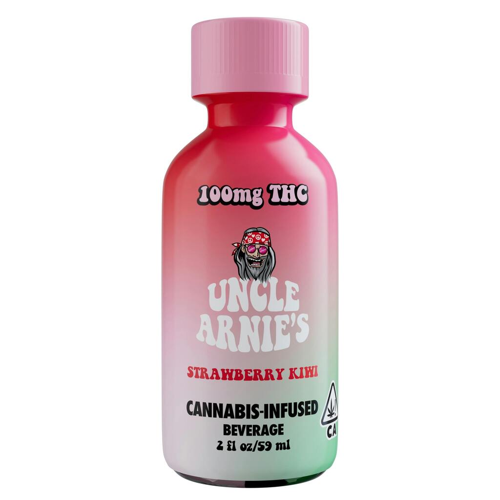 Buy Uncle Arnie's Edibles Strawberry Kiwi 100mg image