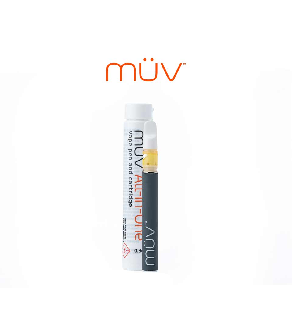 Buy MÜV Vapes Apricot Stomper 0.3g image