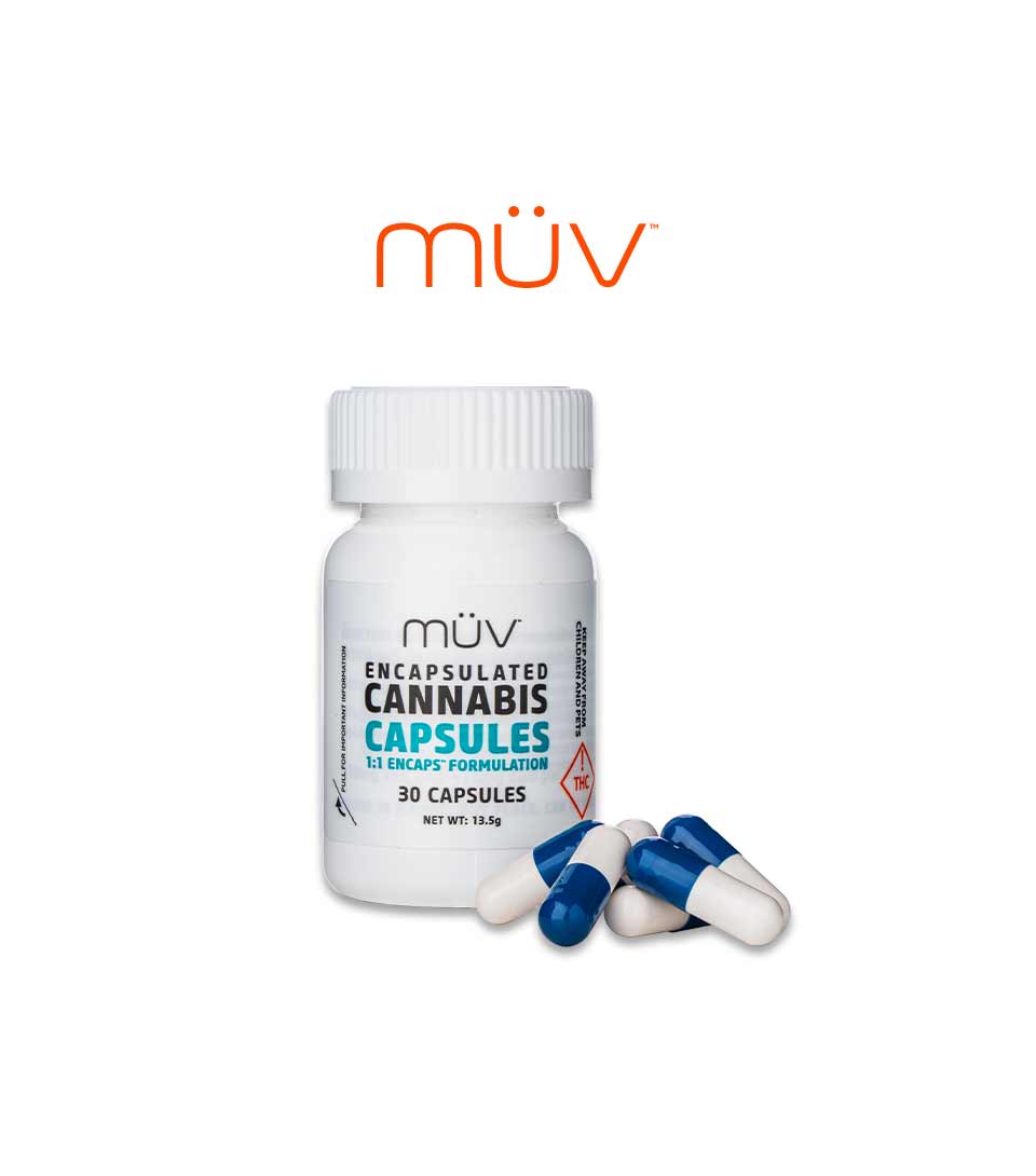 Buy MÜV Oral Products 1:1 THC:CBD Fast Acting 300mg  [30 Pk] 1:1 image