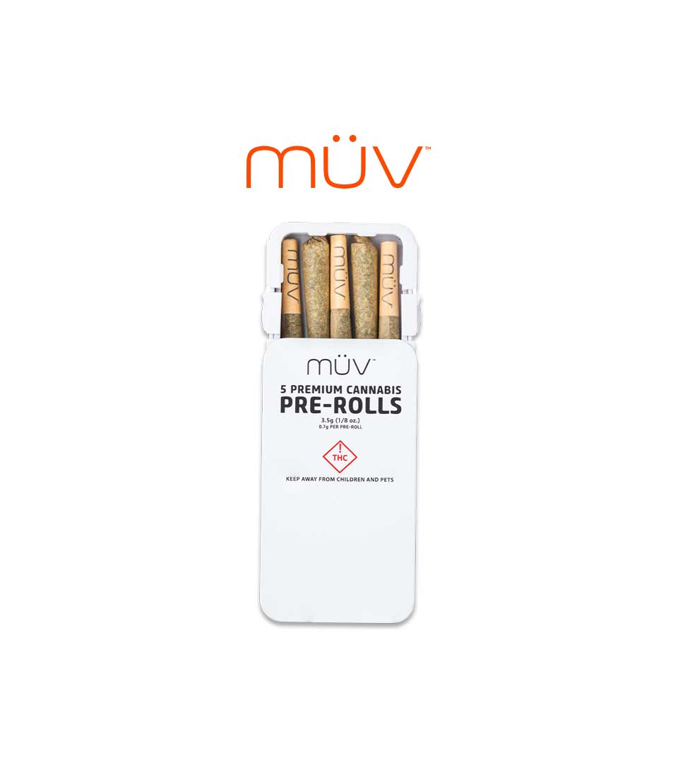 Buy MÜV Pre-rolls Sweet Apple Crumble Pie 3.5g [5pk] image №0