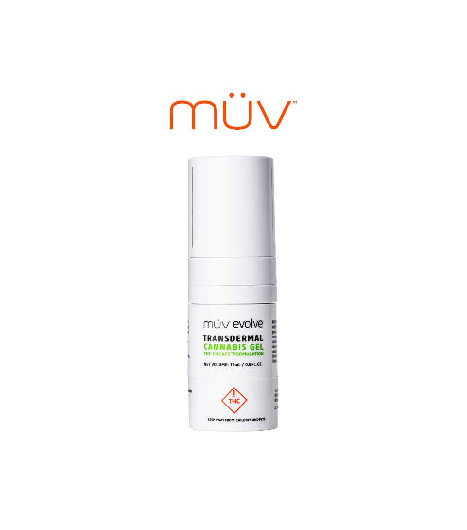 Buy MÜV Topicals Evolve THC Transdermal  500mg image