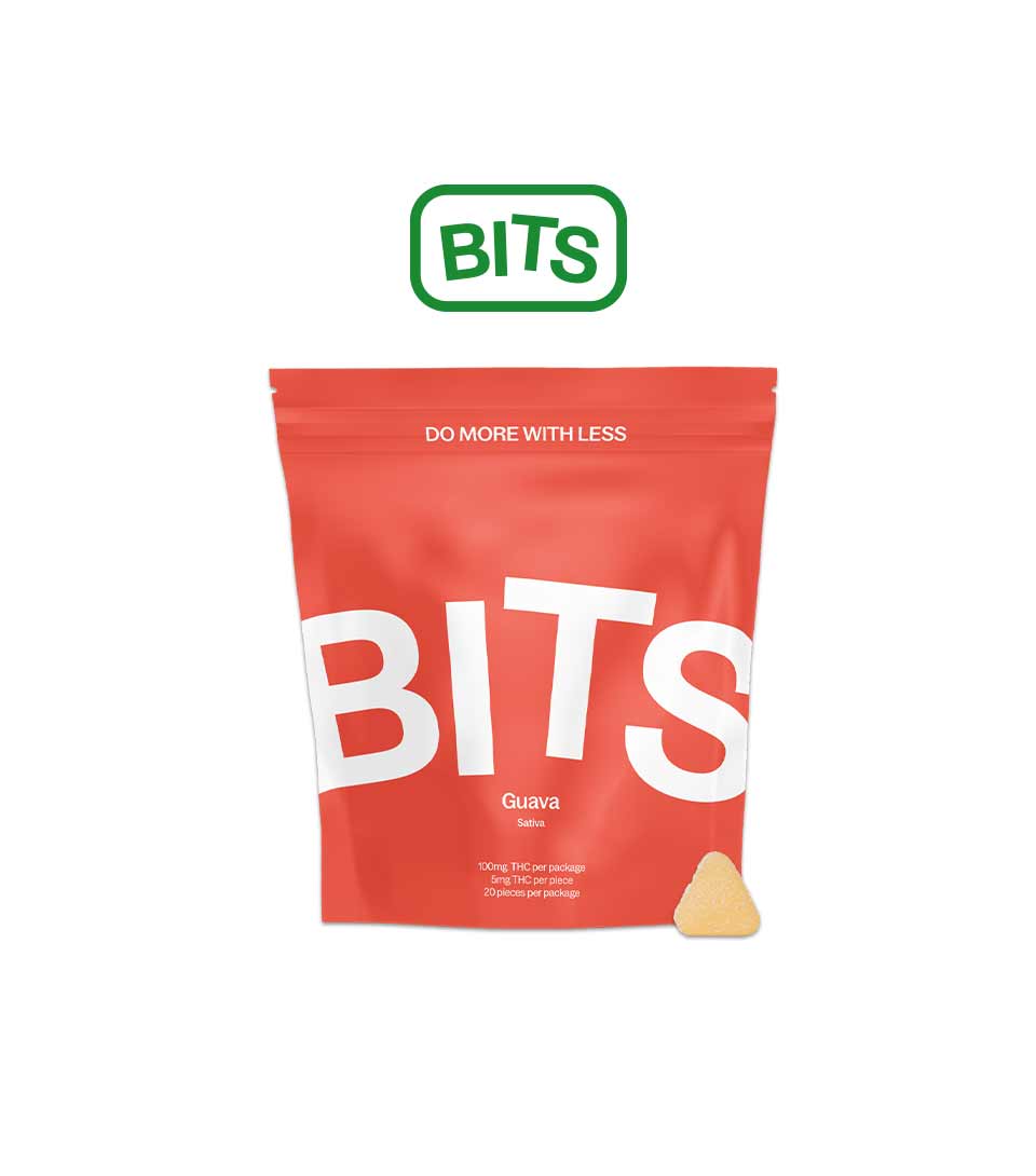 Buy Bits Edibles Guava Soft Chews 100mg [20 Pk] image