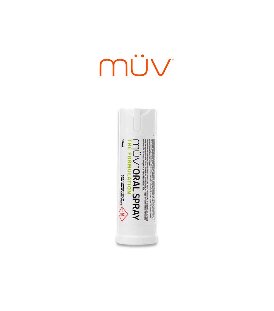 Buy MÜV Oral Products Orange Mint THC  250mg [15mL] image