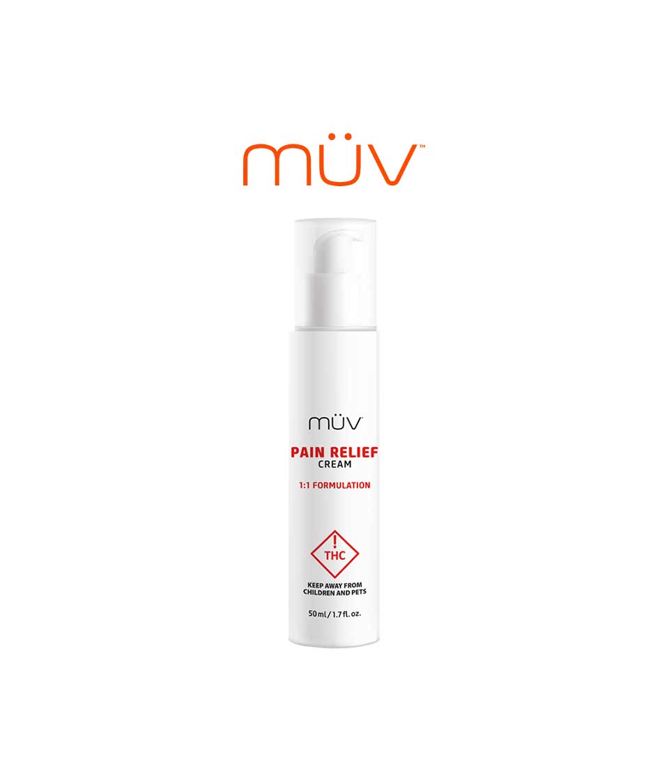 Buy MÜV Topicals Pain Relief 1:1 THC:CBD 200mg [50mL] image