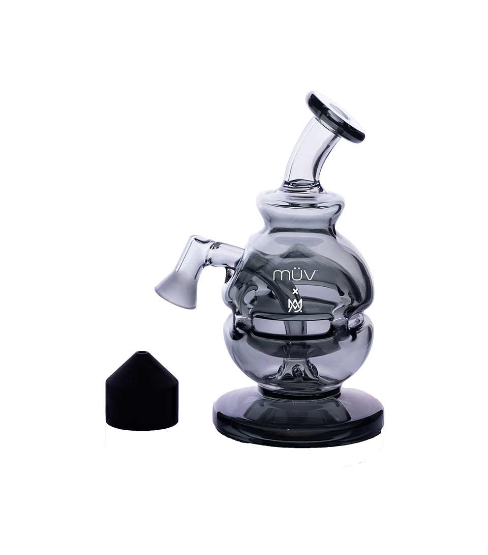 MJ Arsenal Royale - Vape Cart Mini Dab Rig Glass Pipe, Each