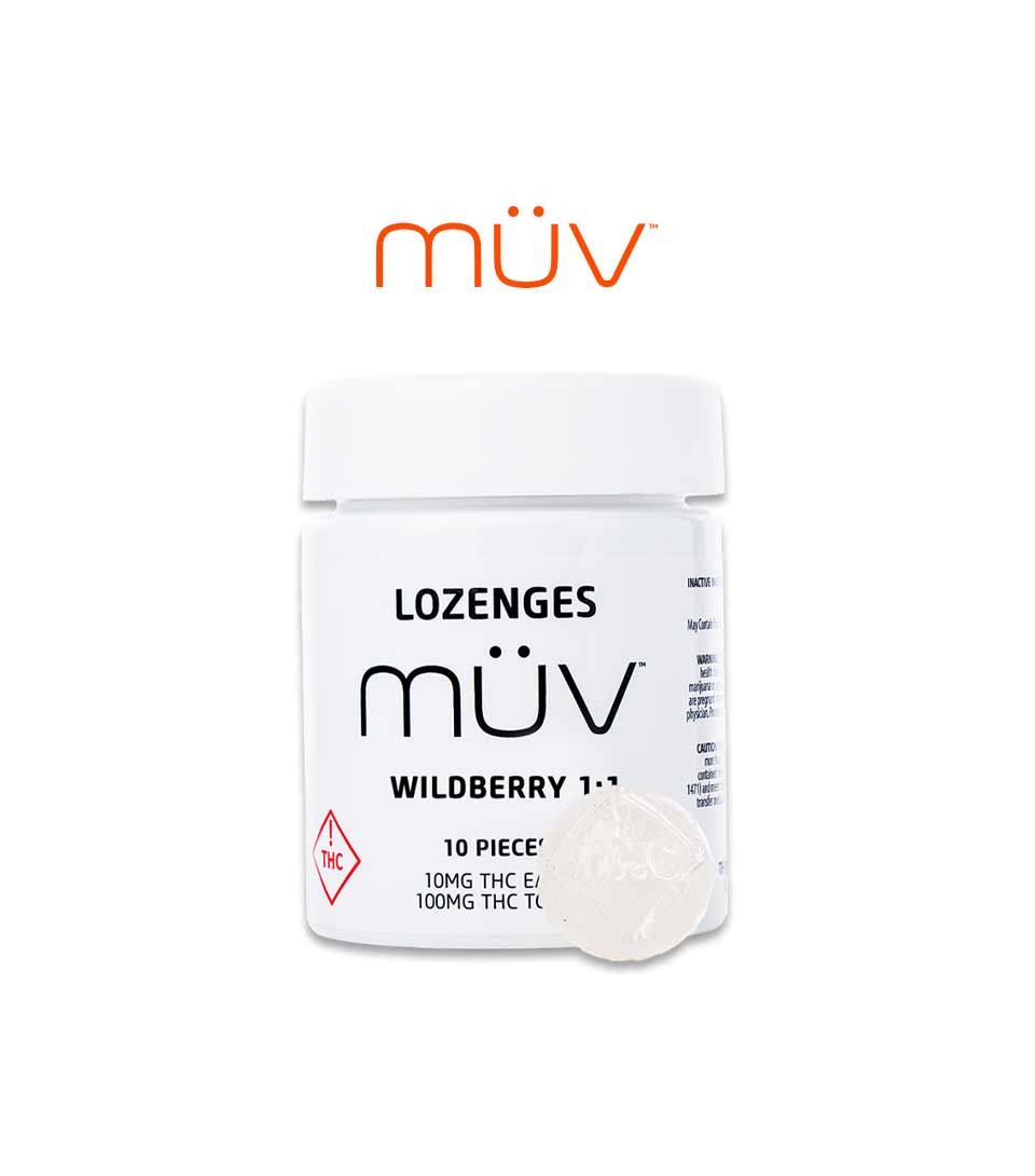 Wildberry 1:1 THC:CBD Lozenge MÜV