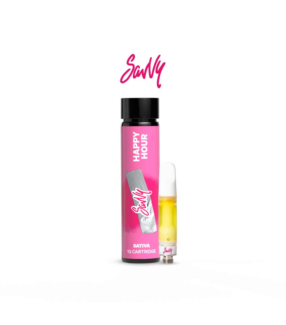 Buy Savvy Vapes Happy Hour - Blue Raz Haze 1g image