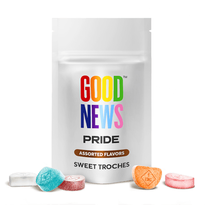 Good News Assorted Flavors (Sativa) Troches, 100mg, 10pk