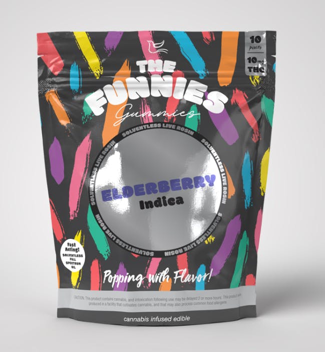 Buy The Funnies Edible Elderberry Live Rosin 100 mg  image