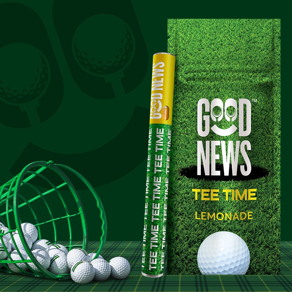 Buy Good News Cartridges Tee Times 0.3g Disposable image