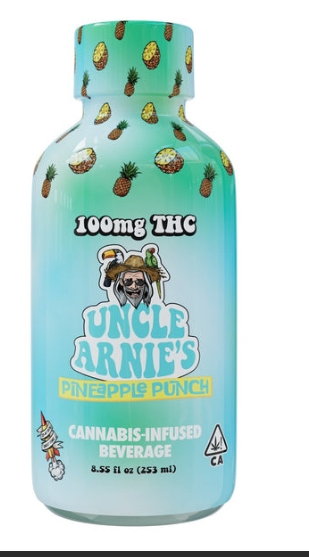 Buy Uncle Arnie's  Edibles Pineapple Punch 8oz (100mg) image №0