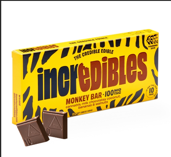 Buy incredibles Edibles Monkey Bar 10pk (10mg) image