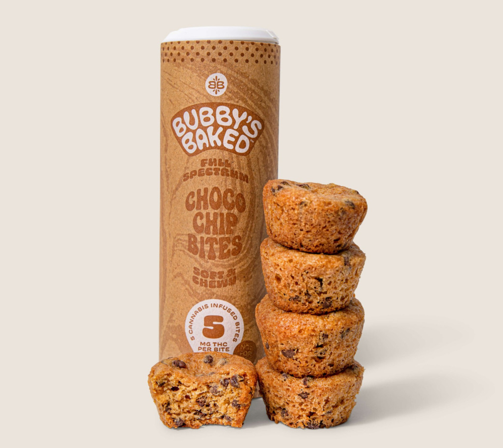 Buy Bubby's Baked Edibles Chocolate Chip Cookie Bites 20mg (5pk) image