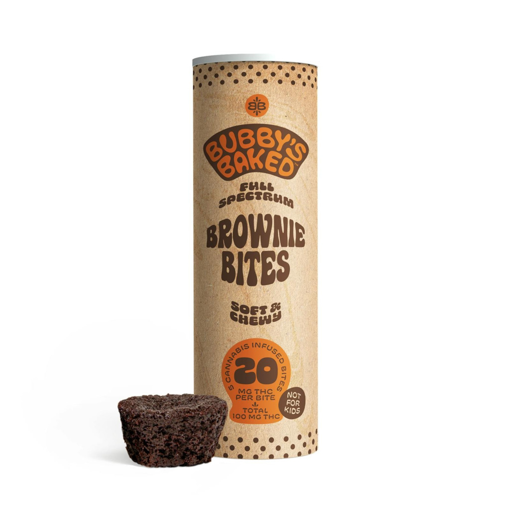 Buy Bubby's Baked Edibles Brownie Bites 20mg (5pk) image