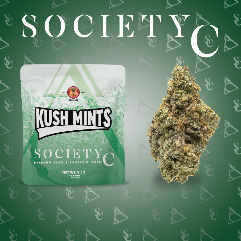 Buy Society C Flower Kush Mints Eighth image