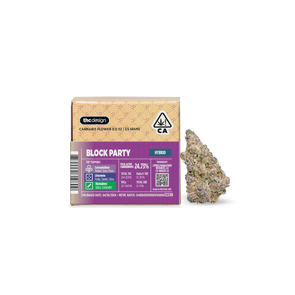 Buy THC Design Flower Block Party 3.5 g image